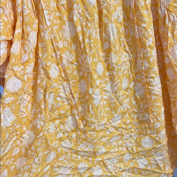 Yellow Floral Dress - Picture 3 of 3